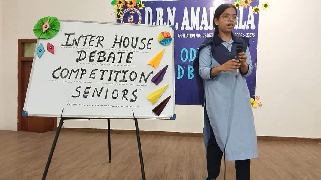 *INTER-HOUSE DEBATE COMPETITION*