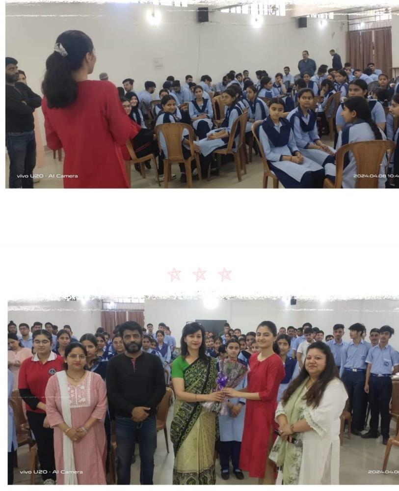 A CAREER DEVELOPMENT WORKSHOP ORGANISED BY D.B.N. AMARVILLA, JAMMU