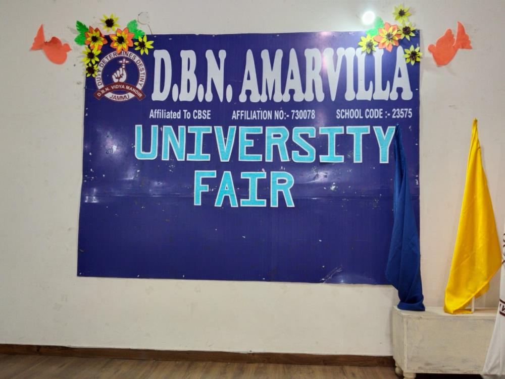 UNIVERSITY FAIR AT DBN AMARVILLA