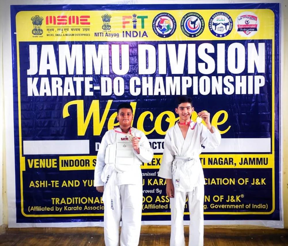 Traditional karate do Association of Jammu and Kashmir organised a *Jammu Divisional karate-Do Championship* in J&K sports council stadium Bhagwati Nagar Jammu on *17th. 2024-25* .