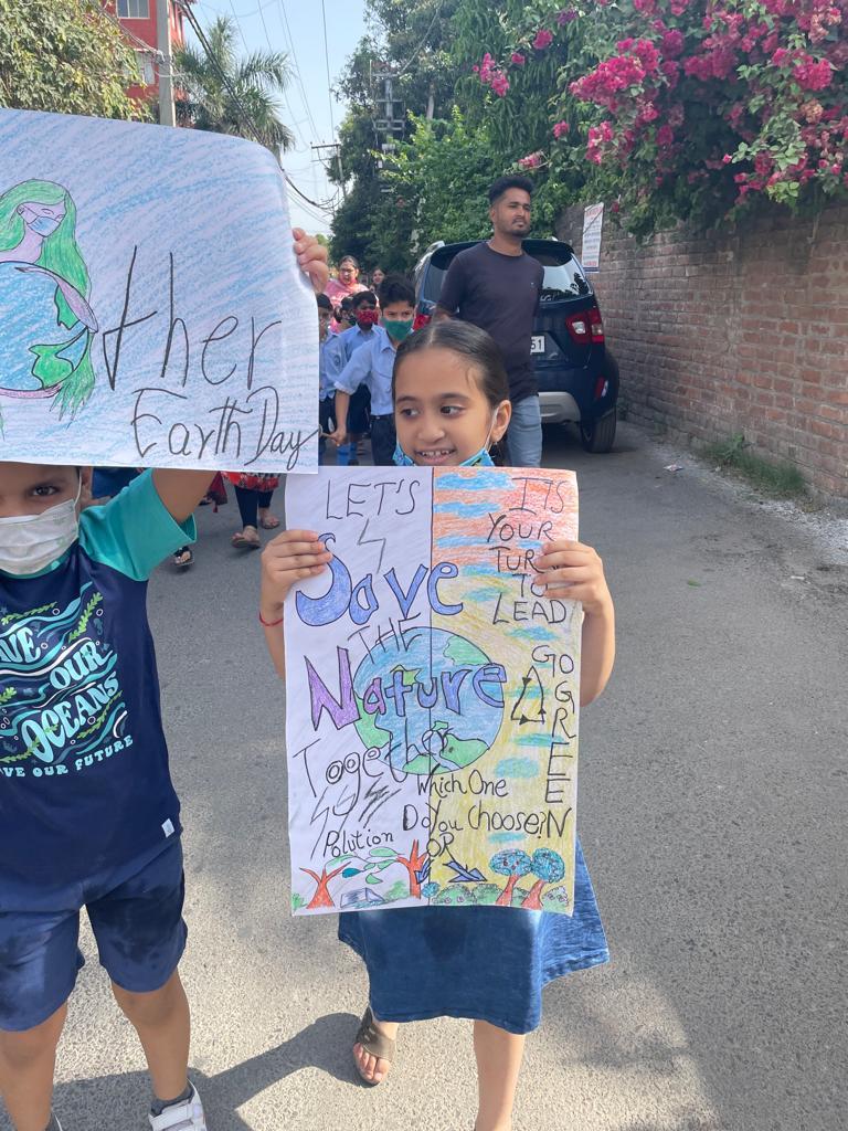 Rally on earth day