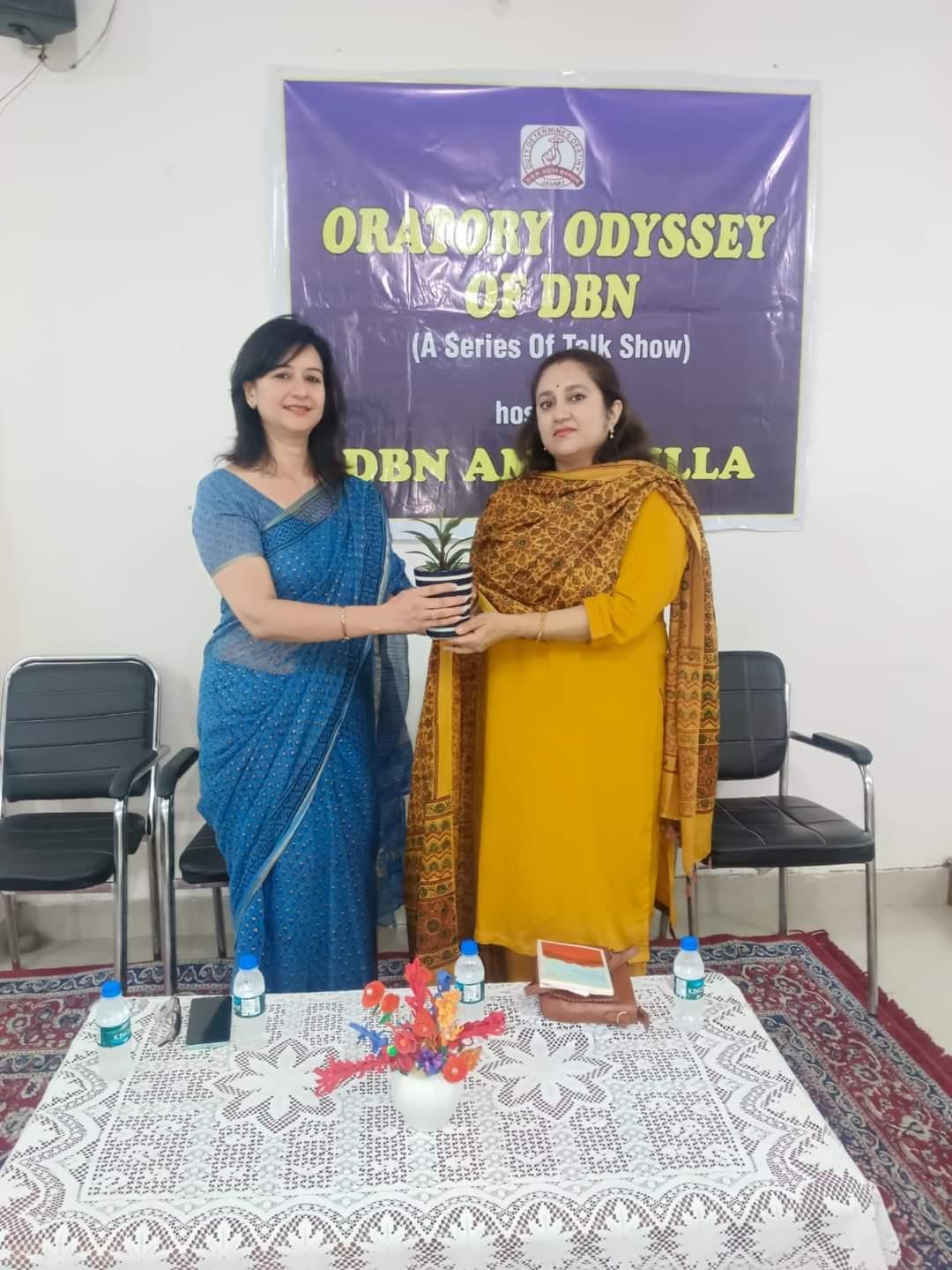 THE FIFTH EPISODE OF ORATORY ODYSSEY- WOMEN POWER IN VIKSIT BHARAT