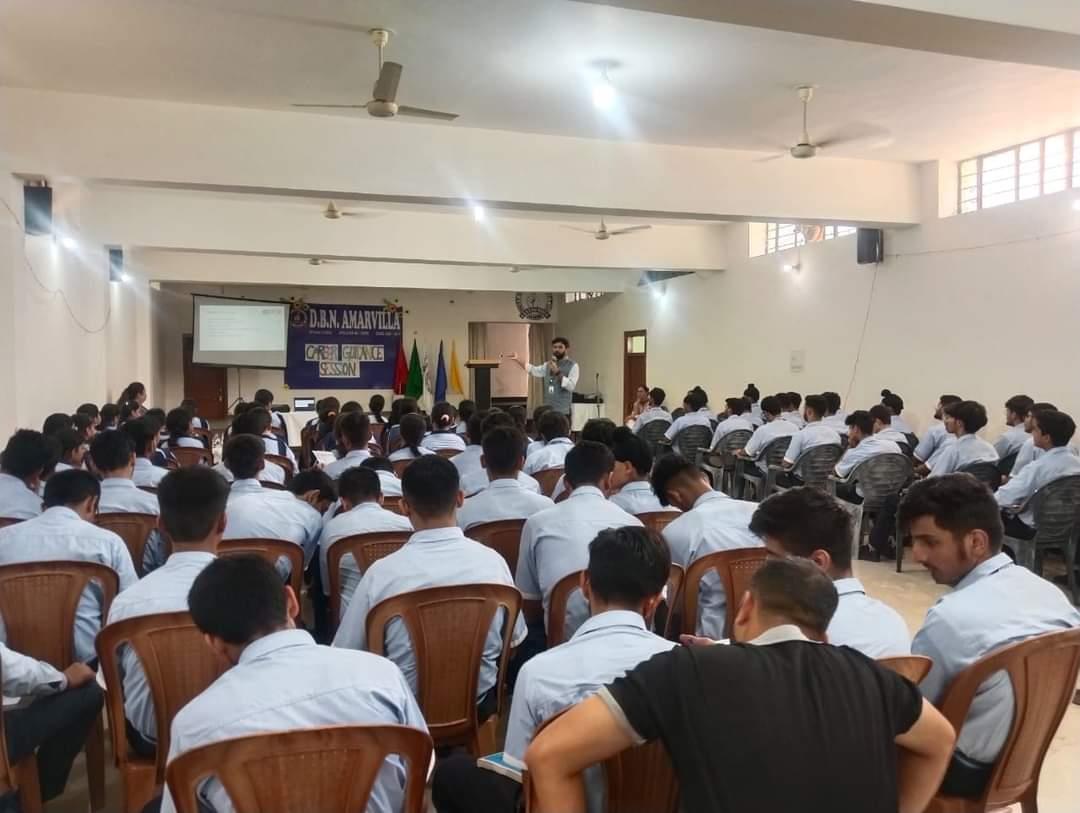 DBN Amarvilla hosted a Career Guidance Workshop today 27th July 2024