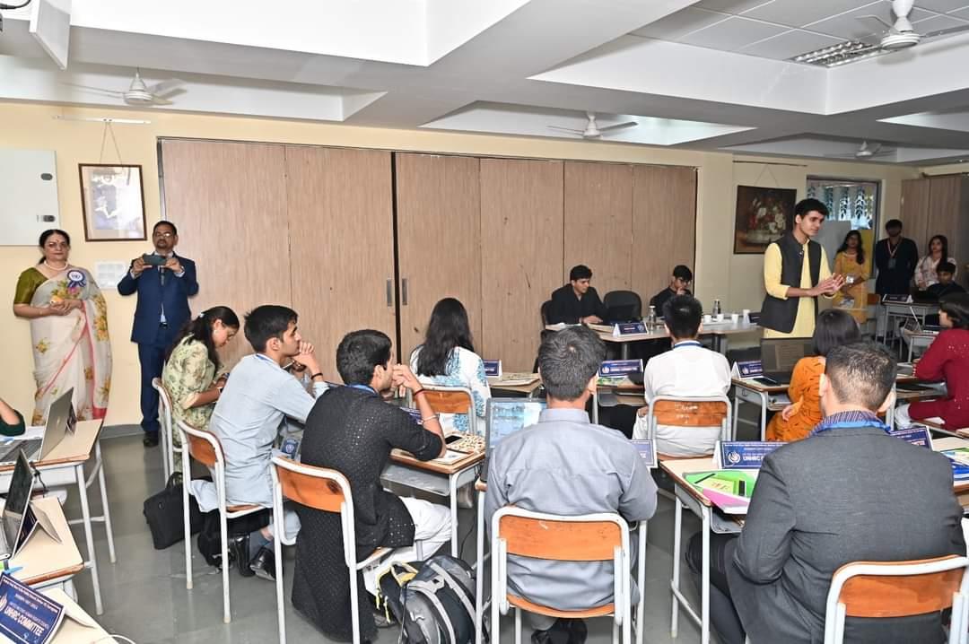DBN ATTENDED MUN ( MODEL UNITED NATION) AT GURUGRAM