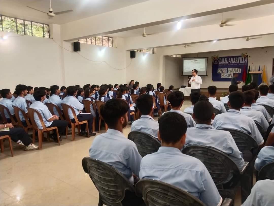 DBN Amarvilla hosted a Career Guidance Workshop today 27th July 2024