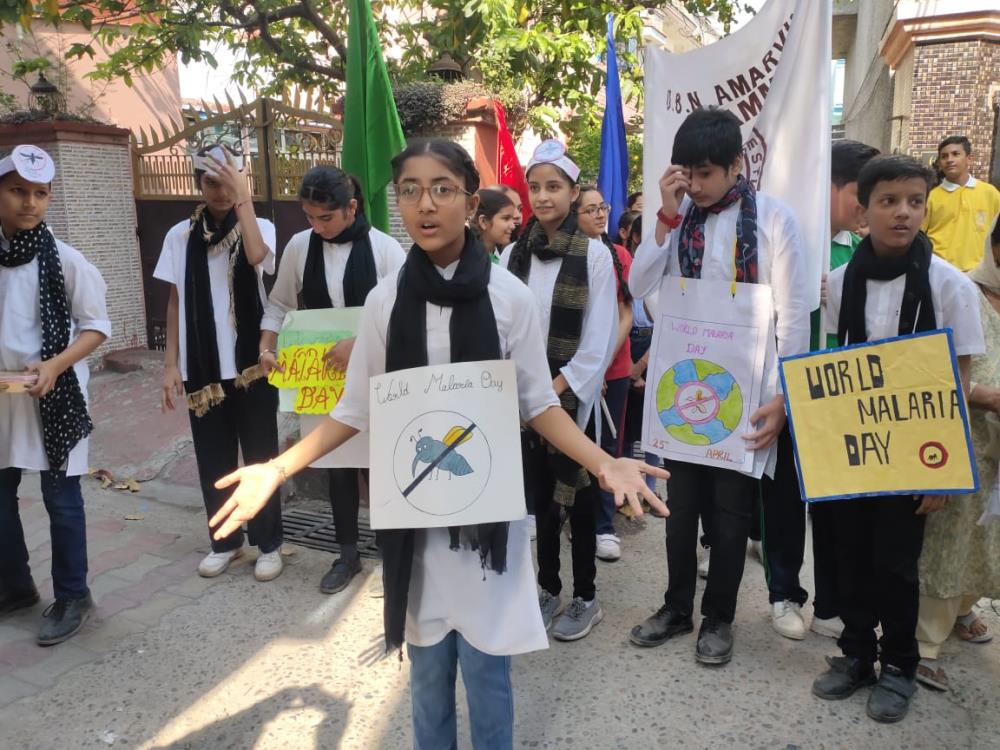Nukkad Natak on World Malaria Day