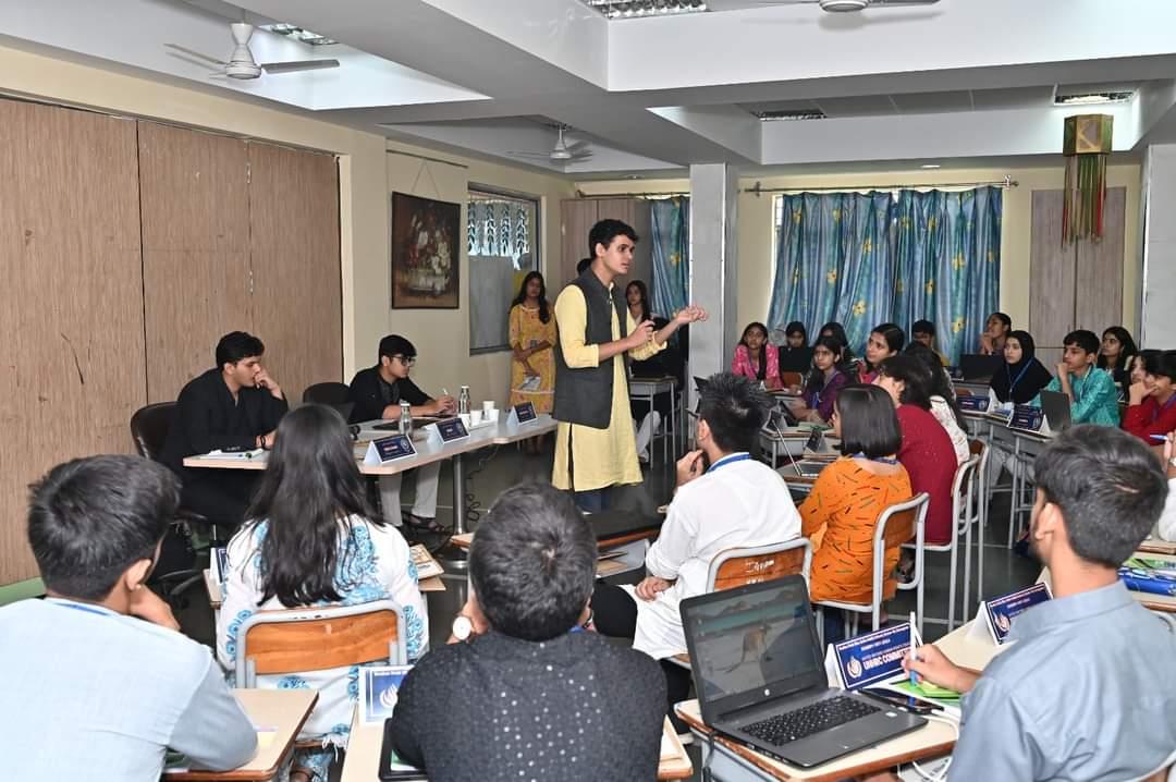 DBN ATTENDED MUN ( MODEL UNITED NATION) AT GURUGRAM