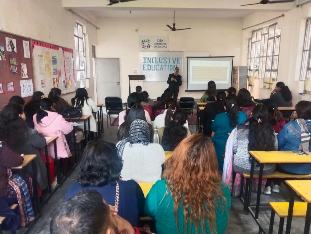 *DEWAN BADRINATH VIDYA MANDIR AMARVILLA, ORGANIZES A WORKSHOP ON INCLUSIVE EDUCATION