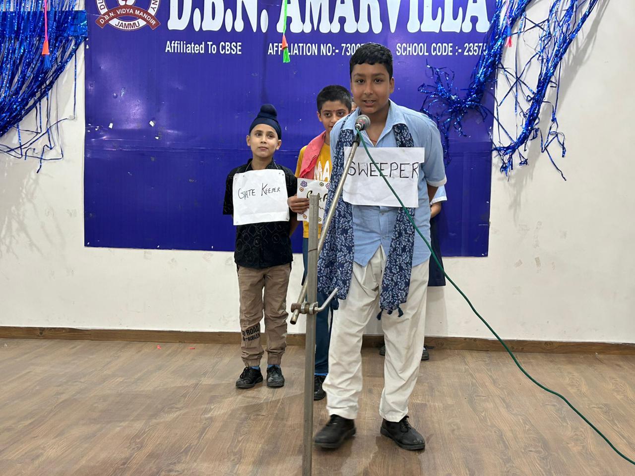 Special Assembly on Labour Day
