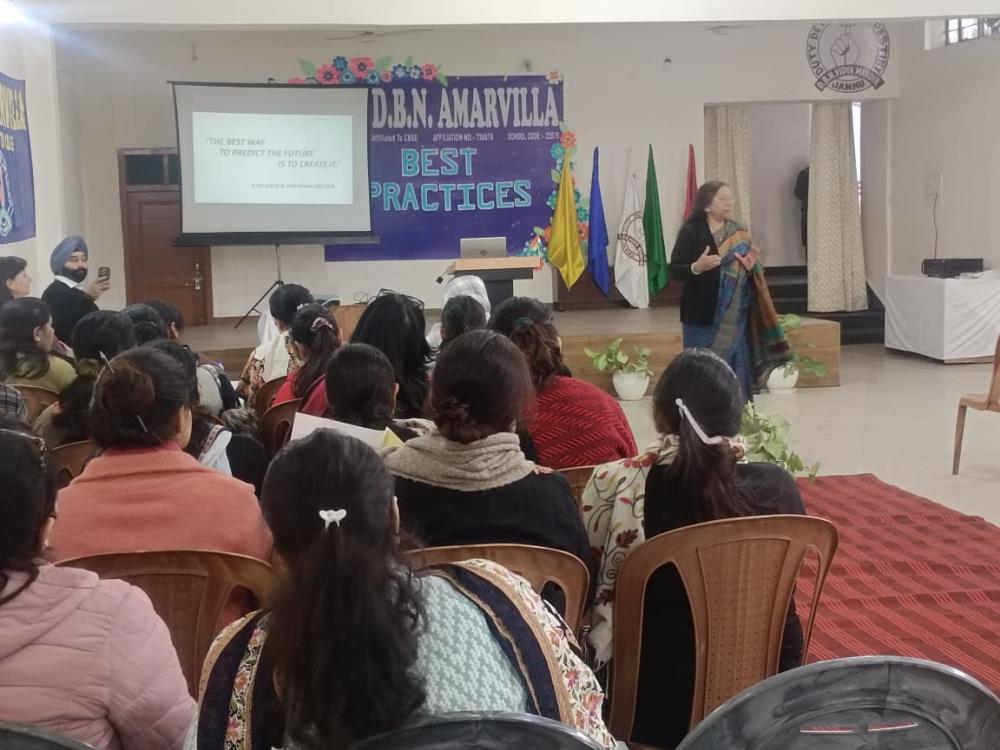 Workshop by Dr Renu Gupta Ex Principal APS Domana Topic: Best practices