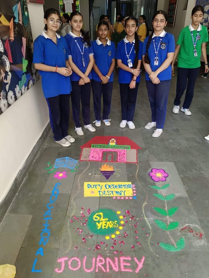 DBN Amarvilla Celebrated 62nd Foundation Day with Grandeur and Enthusiasm