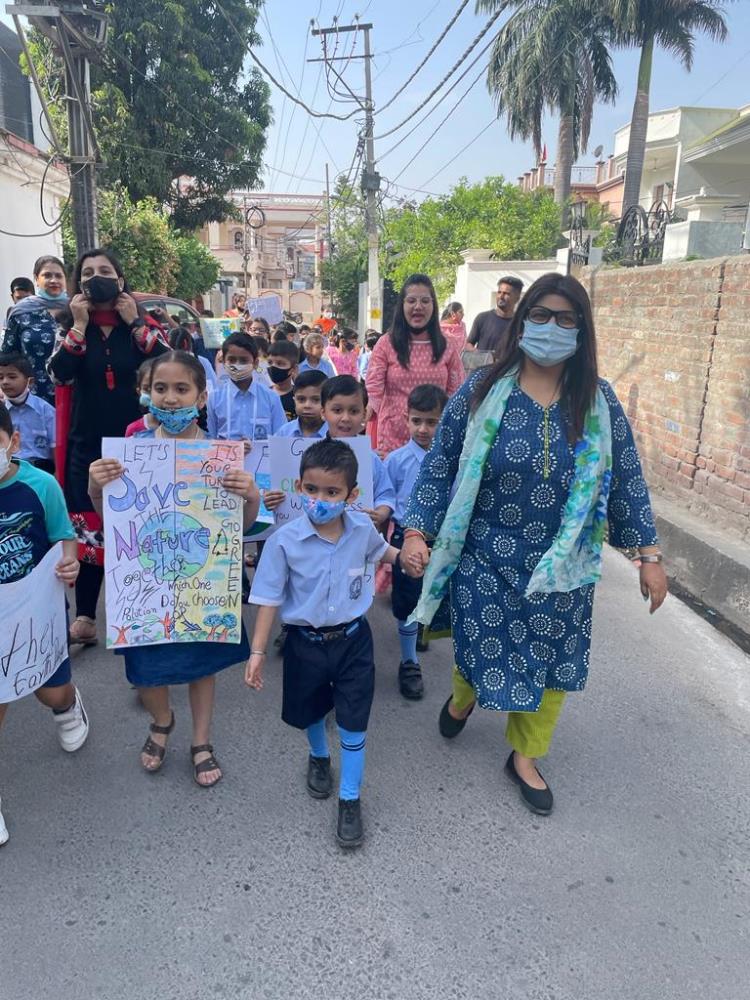 Rally on earth day
