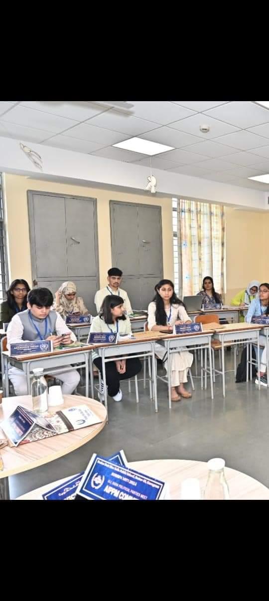 DBN ATTENDED MUN ( MODEL UNITED NATION) AT GURUGRAM