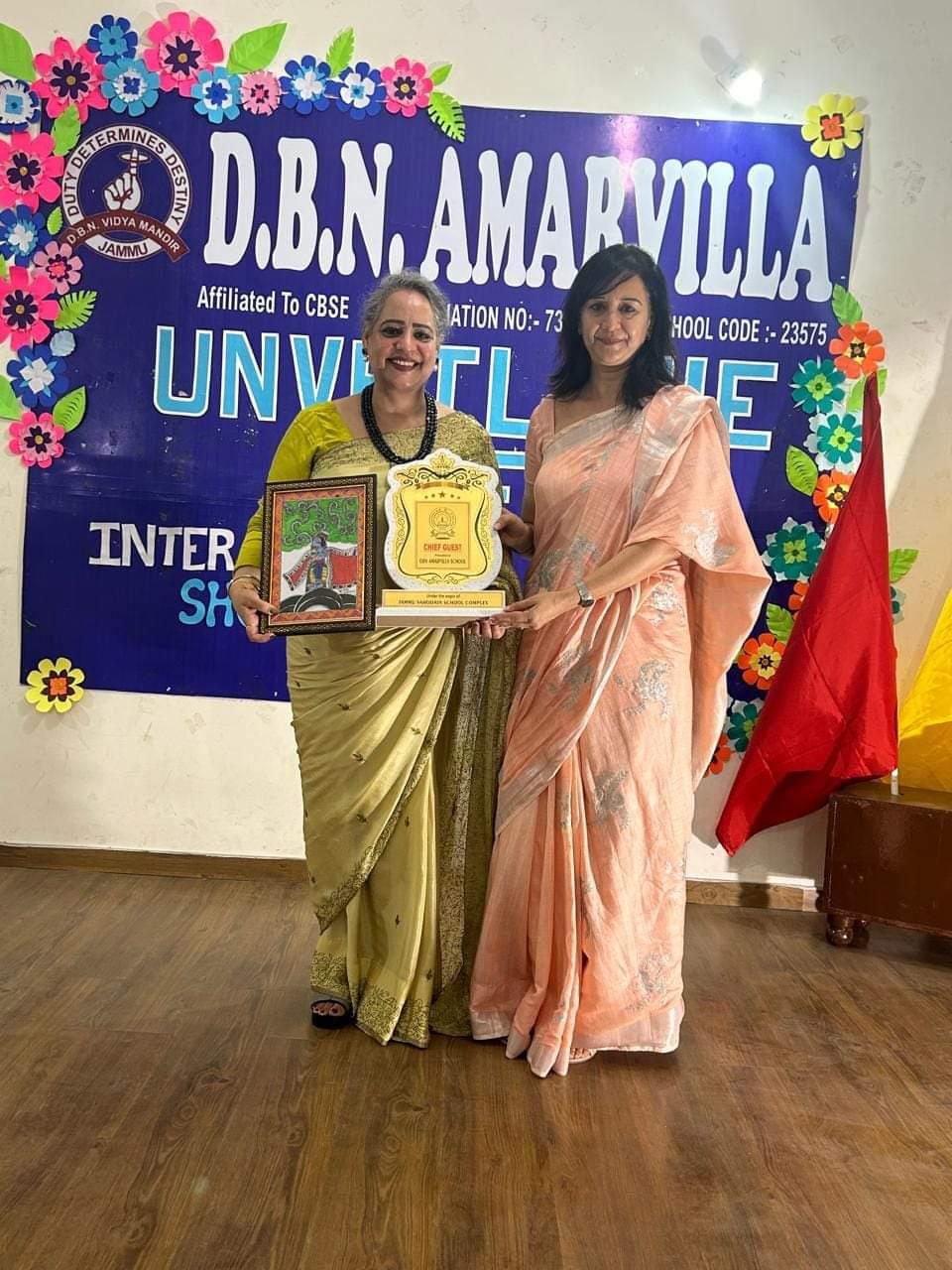 DBN AMARVILLA HOSTS INTER-SCHOOL COMPETITION UNDER THE AEGIS OF JAMMU SAHODAYA SCHOOLS COMPLEX