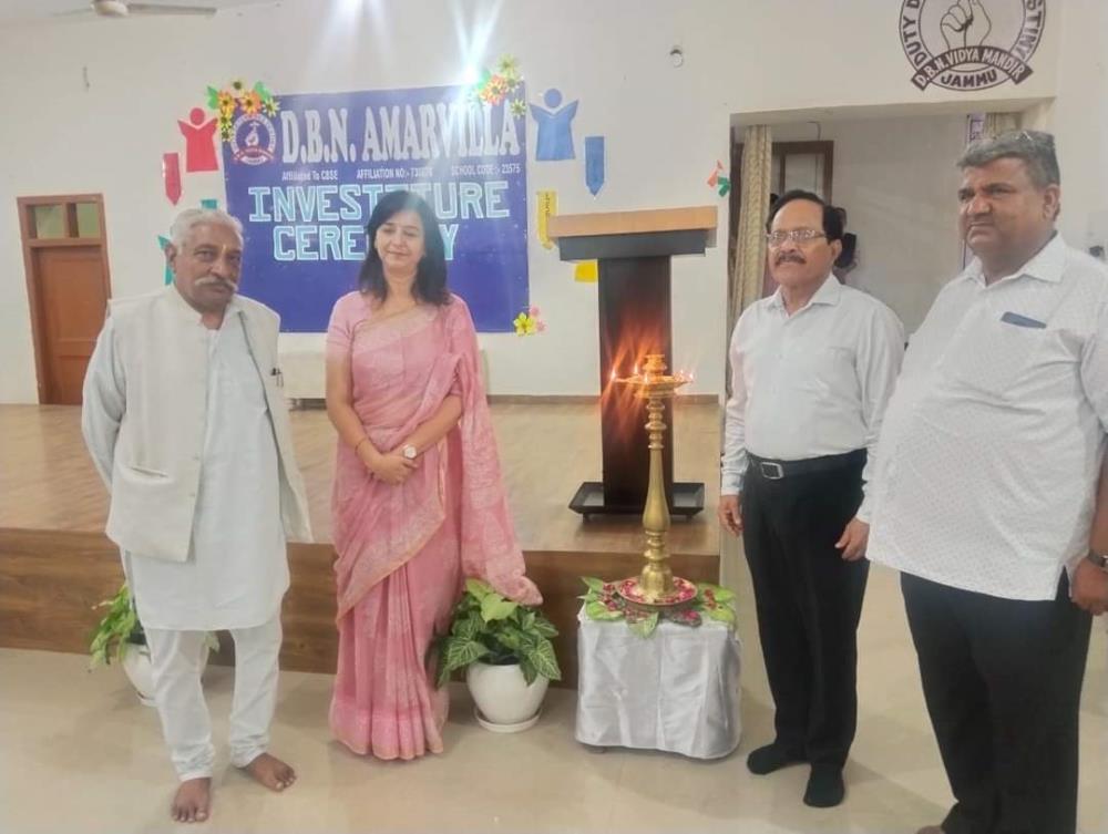 ANNUAL INVESTITURE CEREMONY HELD AT DBN AMARVILLA, JAMMU
