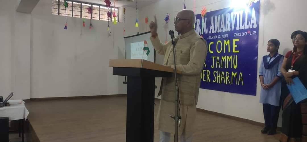 Movement on Say No to Polybags by Mayor Jammu