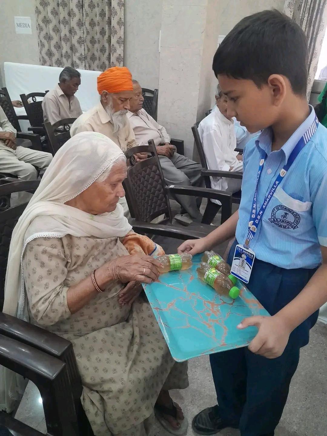 Visit to OLD AGE HOME