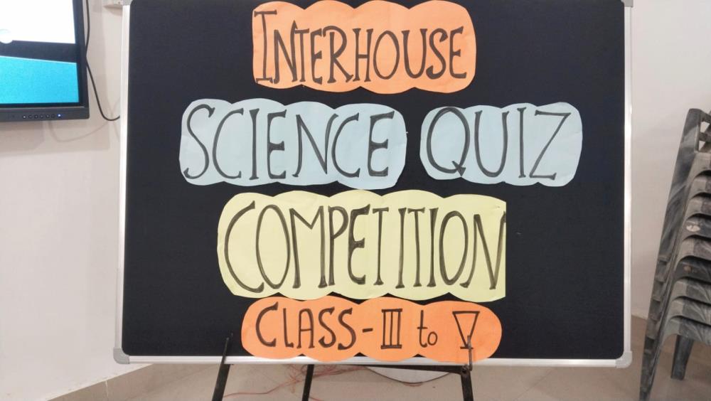 Inter-House Science Quiz Competition*