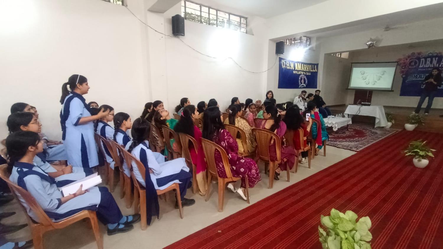 DBN Amarvilla holds health awareness session on the occasion of mother