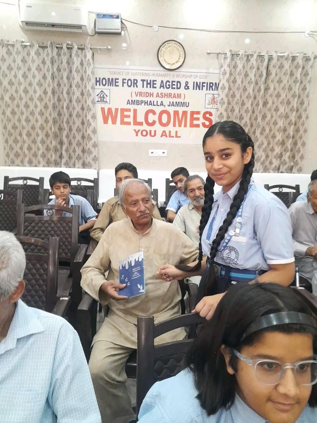 Visit to OLD AGE HOME