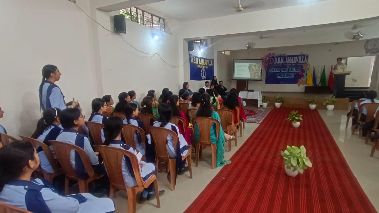 DBN Amarvilla holds health awareness session on the occasion of mother