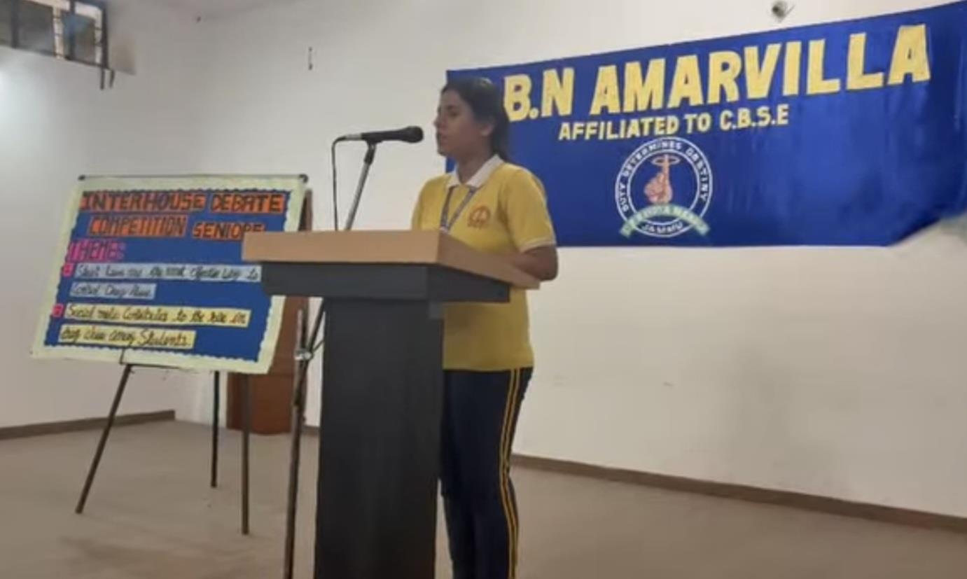 Interhouse debate competition